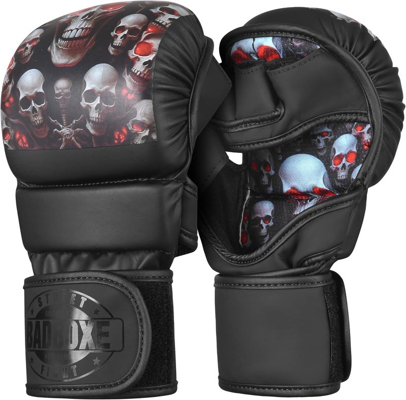 BADBOXE قفازات مصارعة MMA قفازات تدريب قفازات مبارزة - Image 1